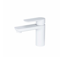 Смеситель для раковины WONZON & WOGHAND, Белый матовый (WW-A40732-MW)