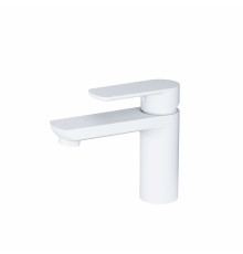 Смеситель для раковины WONZON & WOGHAND, Белый матовый (WW-A40732-MW)