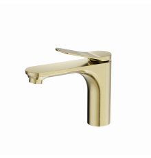 Смеситель для раковины WONZON & WOGHAND, Брашированное золото (WW-H010-BG)