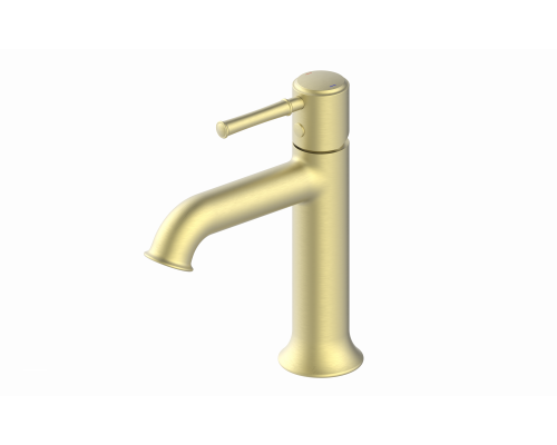 Смеситель для раковины Wonzon & Woghand, Брашированное золото (WW-88018073-BG)