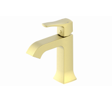 Смеситель для раковины Wonzon & Woghand, Брашированное золото (WW-88018072-BG)