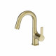 Приобрести Смеситель для раковины WONZON & WOGHAND, Брашированное золото (WW-FE01L212-BG) в магазине сантехники Santeh-Crystal.ru