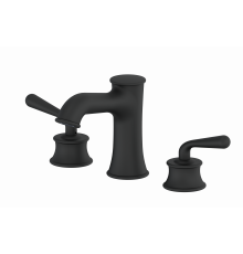 Смеситель для раковины на 3 отверстия Wonzon & Woghand, Черный матовый (WW-88159008-MB)