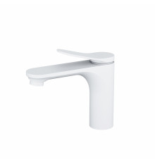 Смеситель для раковины WONZON & WOGHAND, Белый матовый (WW-A40482-MW)