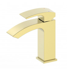 Смеситель для раковины WONZON & WOGHAND, Брашированное золото (WW-88139009-BG)