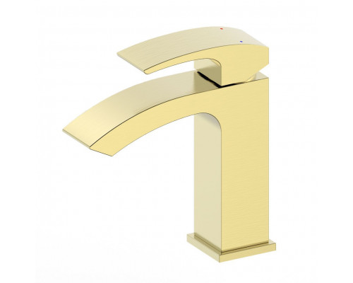 Приобрести Смеситель для раковины WONZON & WOGHAND, Брашированное золото (WW-88139009-BG) в магазине сантехники Santeh-Crystal.ru