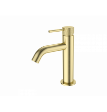 Смеситель для раковины WONZON & WOGHAND, Брашированное золото (WW-H1061-BG)