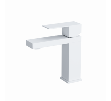 Смеситель для раковины WONZON & WOGHAND, Белый матовый (WW-A40982-MW)