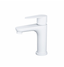 Смеситель для раковины WONZON & WOGHAND, Белый матовый (WW-A40202-MW)