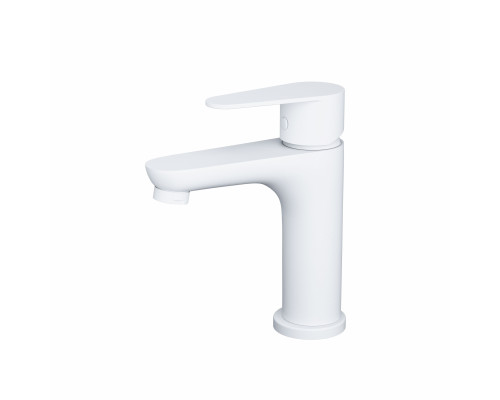 Заказать Смеситель для раковины WONZON & WOGHAND, Белый матовый (WW-A40202-MW) в магазине сантехники Santeh-Crystal.ru