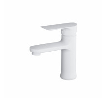 Смеситель для раковины WONZON & WOGHAND, Белый матовый (WW-XH-011-MW)