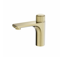 Смеситель для раковины WONZON & WOGHAND, Брашированное золото (WW-A40412-BG)