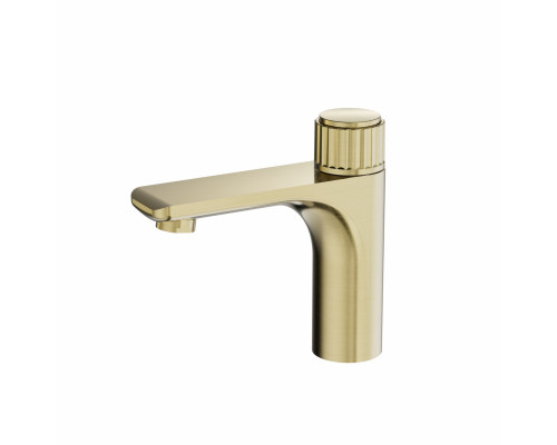 Приобрести Смеситель для раковины WONZON & WOGHAND, Брашированное золото (WW-A40412-BG) в магазине сантехники Santeh-Crystal.ru