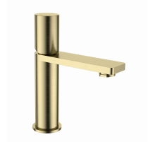 Смеситель для раковины WONZON & WOGHAND, Брашированное золото (WW-101-BG)