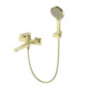 Смеситель для ванны с душем WONZON & WOGHAND FRAME, Брашированное золото (WW-88639010- BG)