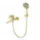 Смеситель для ванны с душем WONZON & WOGHAND FRAME, Брашированное золото (WW-88639010- BG)