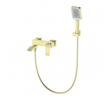 Смеситель для ванны с душем WONZON & WOGHAND FIT, Брашированное золото (WW-88639009- BG)