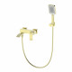 Смеситель для ванны с душем WONZON & WOGHAND FIT, Брашированное золото (WW-88639009- BG)