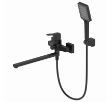 Смеситель для ванны WONZON & WOGHAND, Черный матовый (WW-639906-MB)