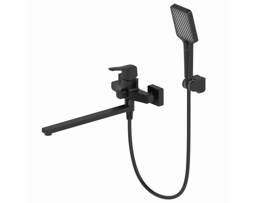 Смеситель для ванны WONZON & WOGHAND, Черный матовый (WW-639906-MB)