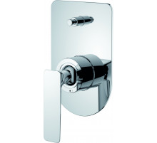 Смеситель для ванны встраиваемый Wonzon & Woghand Shark, Хром (WW-483700-CR)