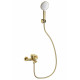 Купить Смеситель для ванны с душем WONZON & WOGHAND, Брашированное золото (WW-A30891-BG) в магазине сантехники Santeh-Crystal.ru