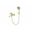 Смеситель для ванны с душем WONZON & WOGHAND, Брашированное золото (WW-88639010-BG)