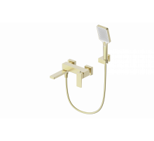 Смеситель для ванны с душем Wonzon & Woghand, Брашированное золото (WW-88037068-BG)