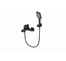 Смеситель для ванны с душем Wonzon & Woghand, Черный матовый (WW-88037072-MB)