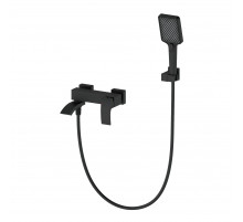 Смеситель для ванны с душем WONZON & WOGHAND, Черный матовый (WW-88639009-MB)