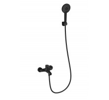Смеситель для ванны с душем WONZON & WOGHAND, Черный матовый (WW-AE3204-MB)