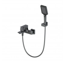 Смеситель для ванны с душем WONZON & WOGHAND, Темный графит (WW-88639003A-BGM)