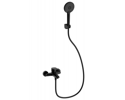 Купить Смеситель для ванны с душем WONZON & WOGHAND, Черный матовый (WW-A30891-MB) в магазине сантехники Santeh-Crystal.ru