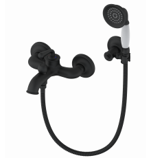 Смеситель для ванны с душем Wonzon & Woghand, Черный матовый (WW-88639008-MB)