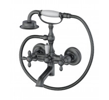 Смеситель для ванны с душем WONZON & WOGHAND, Темный графит (WW-88639020-BGM)