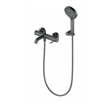 Смеситель для ванны с душем WONZON & WOGHAND, Темный графит (WW-88639017-BGM)