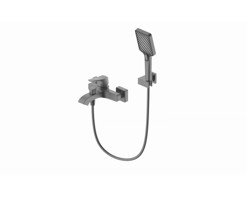 Смеситель для ванны с душем Wonzon & Woghand, Темный графит (WW-88037072-BGM)