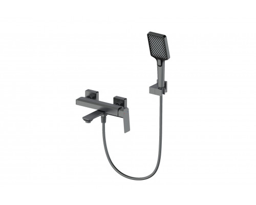 Приобрести Смеситель для ванны с душем WONZON & WOGHAND, Темный графит (WW-88639011-BGM) в магазине сантехники Santeh-Crystal.ru