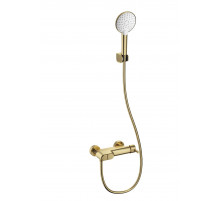 Смеситель для ванны с душем WONZON & WOGHAND, Брашированное золото (WW-A30902-BG)