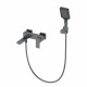 Приобрести Смеситель для ванны с душем WONZON & WOGHAND, Темный графит (WW-88639016-BGM) в магазине сантехники Santeh-Crystal.ru