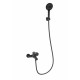 Приобрести Смеситель для ванны с душем WONZON & WOGHAND, Темный графит (WW-AE3204-BGG) в магазине сантехники Santeh-Crystal.ru