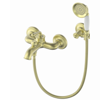 Смеситель для ванны с душем Wonzon & Woghand, Брашированное золото (WW-88639008-BG)