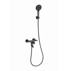 Смеситель для ванны WONZON & WOGHAND, Темный графит (WW-FE05L221-BGG)