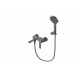 Смеситель для ванны с душем Wonzon & Woghand, Темный графит (WW-88037079-BGM)