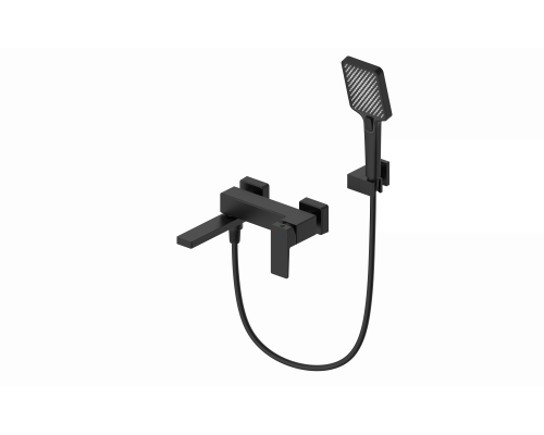 Смеситель для ванны с душем Wonzon & Woghand, Черный матовый (WW-88037068-MB)
