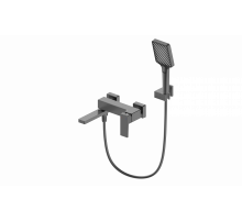 Смеситель для ванны с душем Wonzon & Woghand, Темный графит (WW-88037068-BGM)