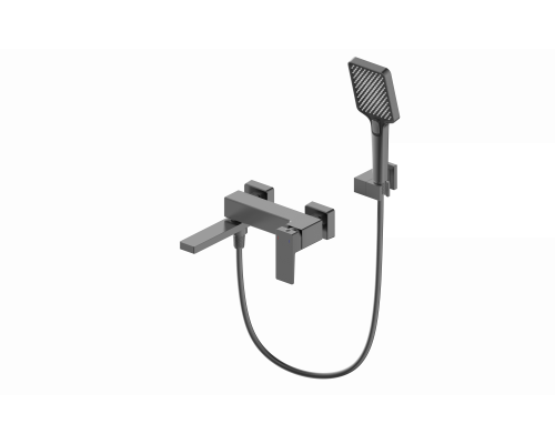 Смеситель для ванны с душем Wonzon & Woghand, Темный графит (WW-88037068-BGM)