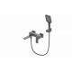 Смеситель для ванны с душем Wonzon & Woghand, Темный графит (WW-88037068-BGM)