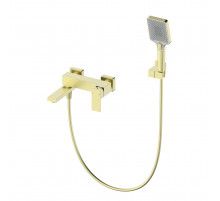 Смеситель для ванны с душем WONZON & WOGHAND, Брашированное золото (WW-88639016-BG)