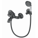 Смеситель для ванны с душем Wonzon & Woghand, Темный графит (WW-88639008-BGM)